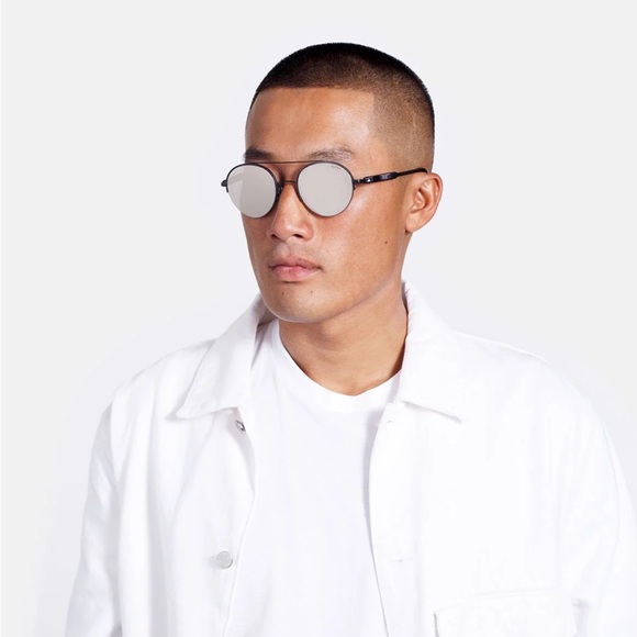 RetroSuperFuture Cooper IJFJ S2N Monochrome Fade Sunglasses - Picture 2 of 10